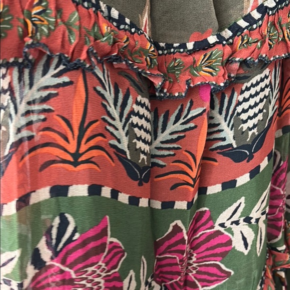 Floral Multicolor Maxi Dress - farm rio - Picture 4 of 5